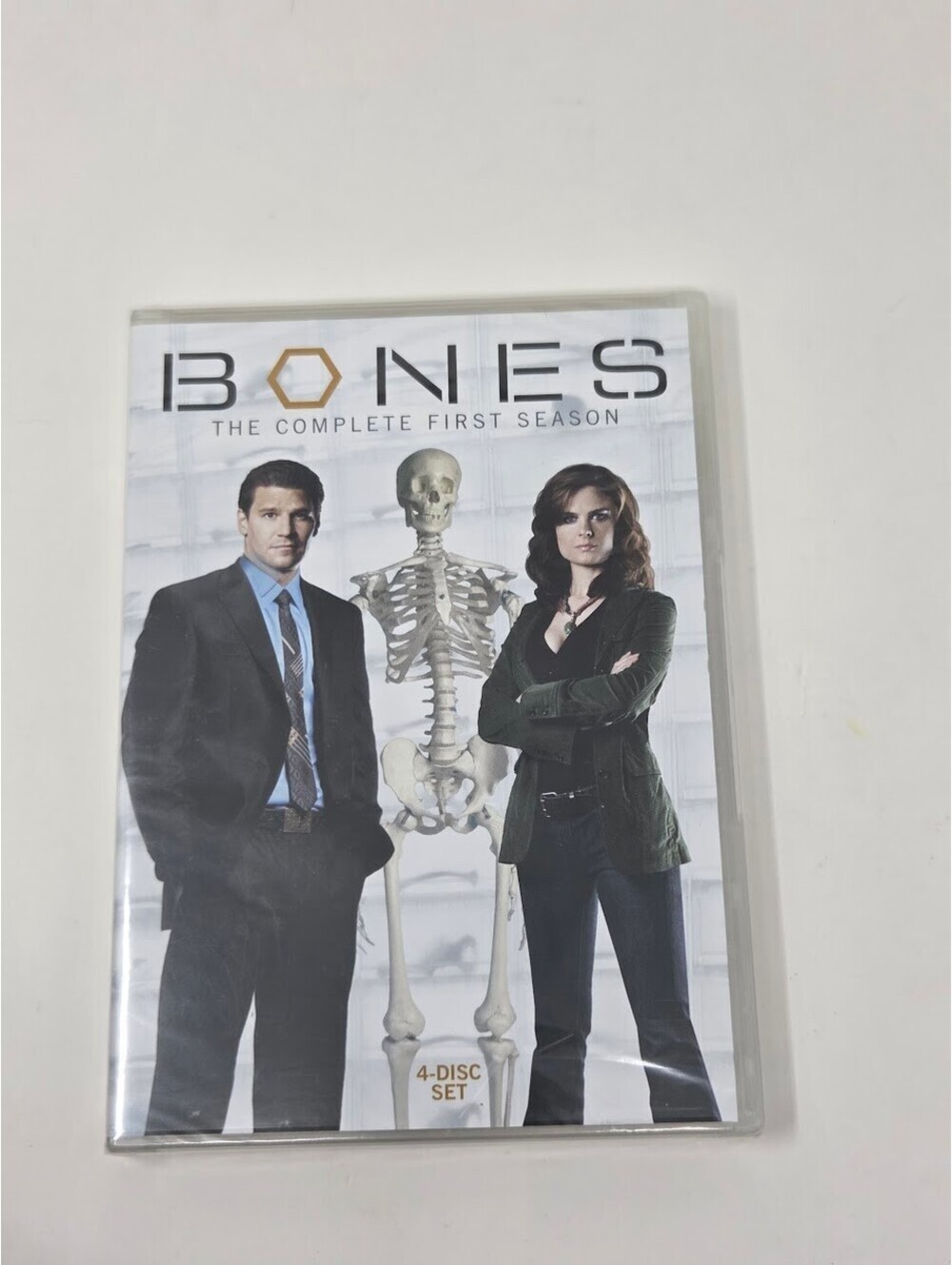 Bones The Complete First Season 4 Disc DVD Set Crime Drama Series Television